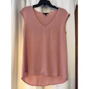 J. Crew Silky Sheer Peach Top